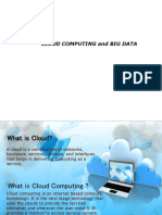 Cloud Computing and Big Data