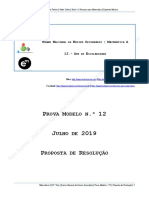 Exame Nacional Do Ensino Secundário Prova Modelo N.º 3 Proposta de Resolução