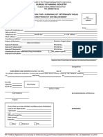 RF FVDB-02 Application For LTO VDAP