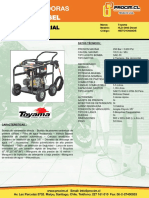 Hidrolavadora Toyama Autonoma HLD3600 18 - 250 A.fria Diesel-0