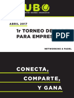 Programa 1er Torneig de Padel