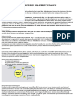 Loan Submission For Equipment Finance: Task A