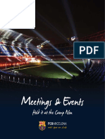 Meetings and Events Camp Nou