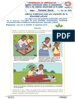 Semana 9-Dia 4 La Medicina Tradicional Como Una Expresión de La Diversidad Cultural