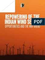 Repowering of The Indian Wind Sector Opportunities and The Way Ahead Factsheet