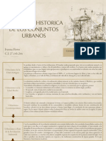 Evolucion Historica de Los Conjuntos Urbanos