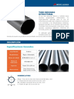 Importaceros Tubo Redondo Estructural