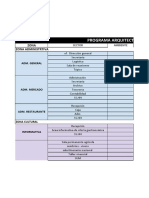 PROGRAMA DE AREAS CENTRO GASTRONOMICO v1