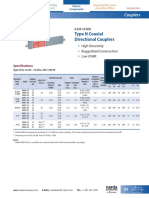 Type N Coaxial Directional Couplers