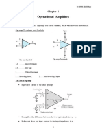 Operational Amplifiers: Op-Amp Terminals and Symbols