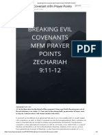 Breaking Evil Covenant MFM Prayer Points - PRAYER POINTS