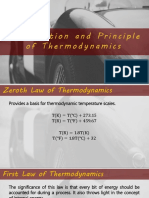 Introduction and Principle of Thermodynamics