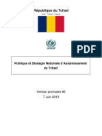 Politique Et Strategie Nationale Dassainissement Du Tchad 2013 Republique Du Tchad