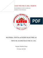 Tipos de Acometidas Electricas y Usos