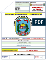 Modulo 05 - Ed. Religión - 5° Sec.