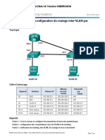 6.3.2.4 Lab - Configuring Per-Interface Inter-VLAN Routing