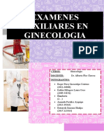 Resumen Examenes Auxiliares en Ginecología