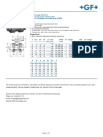 Ball Valve Datasheet GF - UPVC