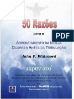 50 Razoes para o Arrebatamento Da Igreja Ocorrer Antes Da Tribulacao