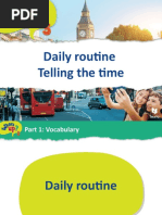 Daily Routine - Telling The Time