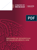 Breviario de Estadísticas de Salud en México, 2018