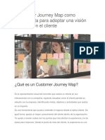 L Customer Journey Map Como Herramienta para Adoptar Una Visión Centrada en El Cliente