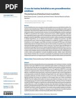 O Uso Da Toxina Botulínica em Procedimentos Estéticos