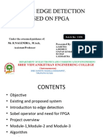 Image Edge Detection Based On Fpga: Sree Vidyanikethan Engineering College