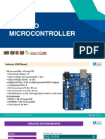 Arduino Microcontroller Programming