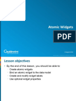 Atomic Widgets: 8 August 2013