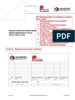 Internal & External Plaster Works Method Statement For Areas (1P70, 1N53 & 1F52