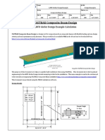 FASTRAK Composite Beam Design: LRFD Girder Design Example Calculation