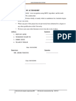 5th Year Project Voice Detection