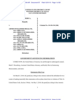 Ahmed Dhakane DOJ Sentencing Memorandum