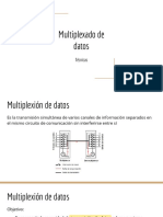 Multiplexado de Datos