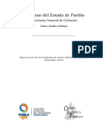 Reglamento Del Servicio Profesional de Carrera Policial Del Municipio de Huejotzingo Puebla