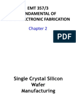 Chapter 2 - Silicon Wafer Manufacturing