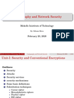 Cryptography Chapter 1