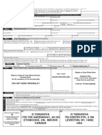 International Driver's License/ID Card Application