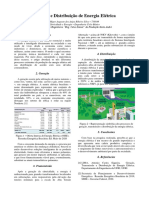 Artigo - Geração e Distribuição de Energia Elétrica