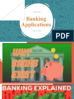 Banking Applications: Year 9 ICT