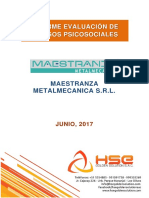 Informe Evaluación de Riesgo Psicosocial-MAESTRANZA