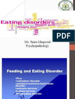 Feeding and Eating Disorder