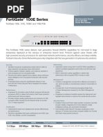 FortiGate - 100E - Series DS