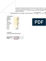 Calculo Thrust Load