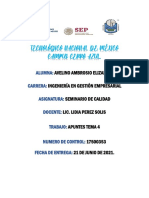 Apuntes Tema 4 Seminario