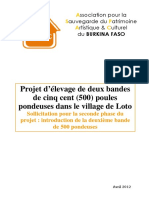 Projet D Elevage de Poule Pondeuse