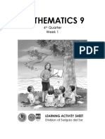 Mathematics9 q4 Week1 v4