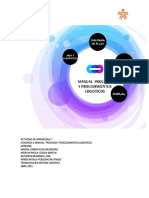 Actividad de Aprendizaje 7 Evidencia 5 Manual de Procesos y Procedimientos Proyecto Formativo