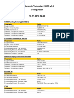 Cat Electronic Technician 2016C v1.0 Configuration: Parameter Value